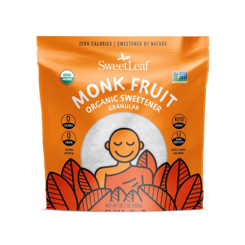 SweetLeaf® Monk Fruit 800g Granular Bag