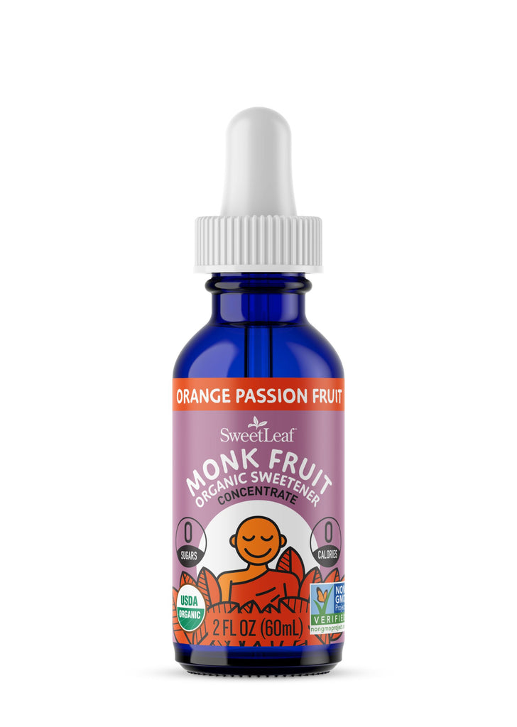 SweetLeaf® Liquid Monk Fruit Drops Orange Passionfruit 300 Servings