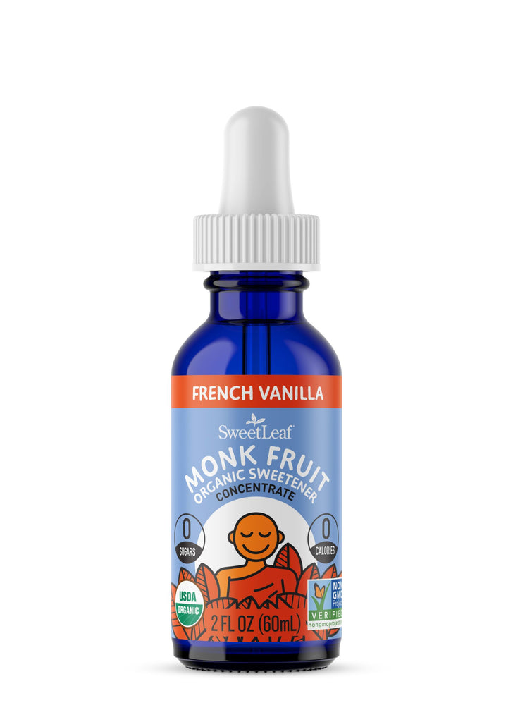 SweetLeaf® Liquid Monk Fruit Drops French Vanilla 300 Servings